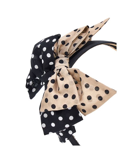 Cerchietto bambina, con fiocco a pois. MONNALISA | 19A009 16105099